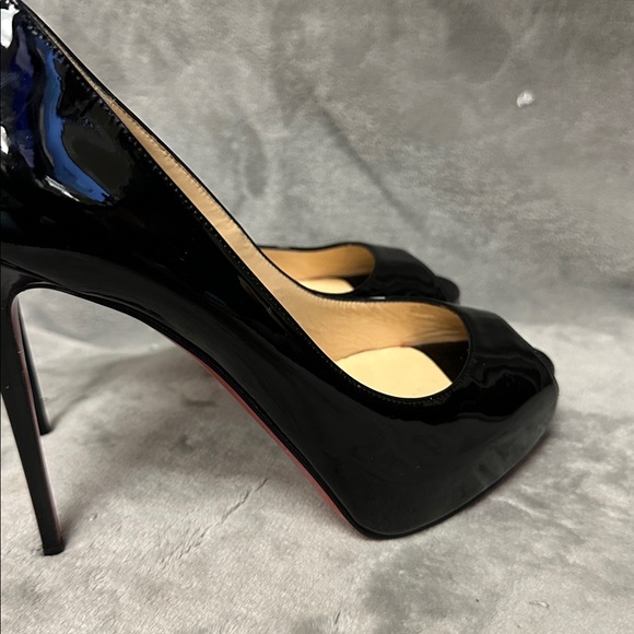 CHRISTIAN LOUBOUTIN New Very Prive Patent Leather Pumps 120 Size 36 - Picture 6 of 11